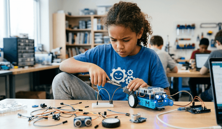 robotics classes for kids in delta